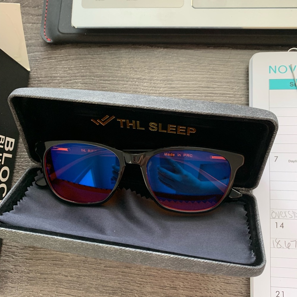 THL SLEEP blue light blocking glasses